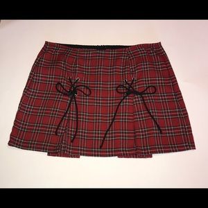 Lip service mini school girl skirt size large